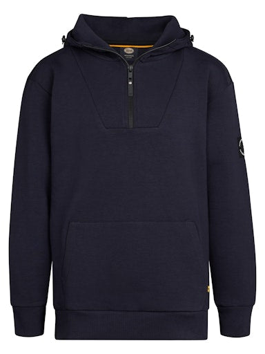 Jongens Sweater Hooded Zip van Petrol in de kleur Royal Navy in maat 176.