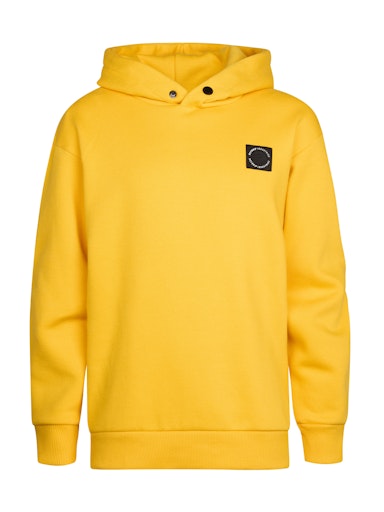 Jongens Sweater Hooded van Petrol in de kleur Amber in maat 176.