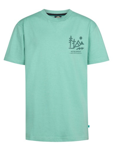 Petrol T-Shirt SS Classic Print