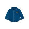 B.E.S.S. Blouse Denim - Bubbles & Bo