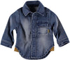 B.E.S.S. Blouse l.sl. Denim - Bubbles & Bo