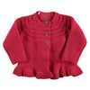 B.E.S.S. Cardigan Knitted Ruffle - Bubbles & Bo