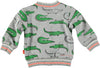 B.E.S.S. Cardigan Reversible Crocodile - Bubbles & Bo