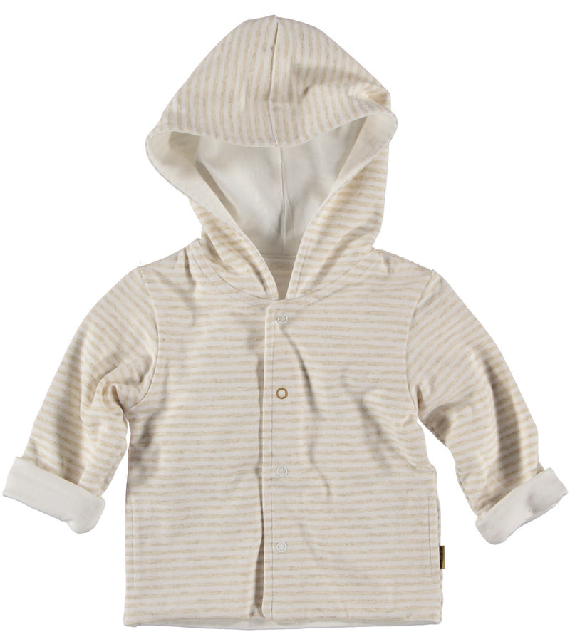 B.E.S.S. Cardigan Reversible Striped - Bubbles & Bo