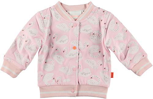 B.E.S.S. Cardigan Reversible Swan - Bubbles & Bo