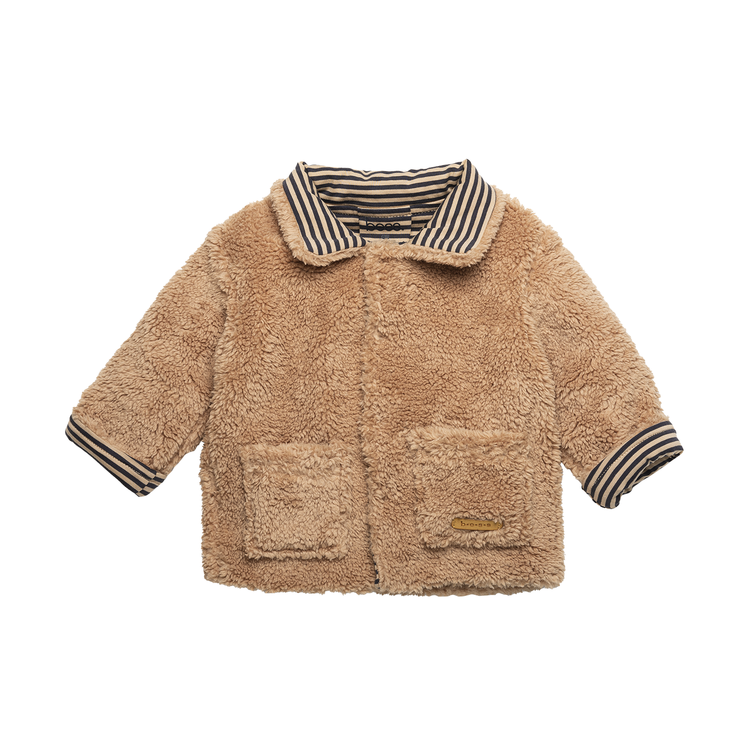 B.E.S.S. Cardigan Teddy Collar
