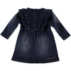 B.E.S.S. Dress Denim Striped - Bubbles & Bo