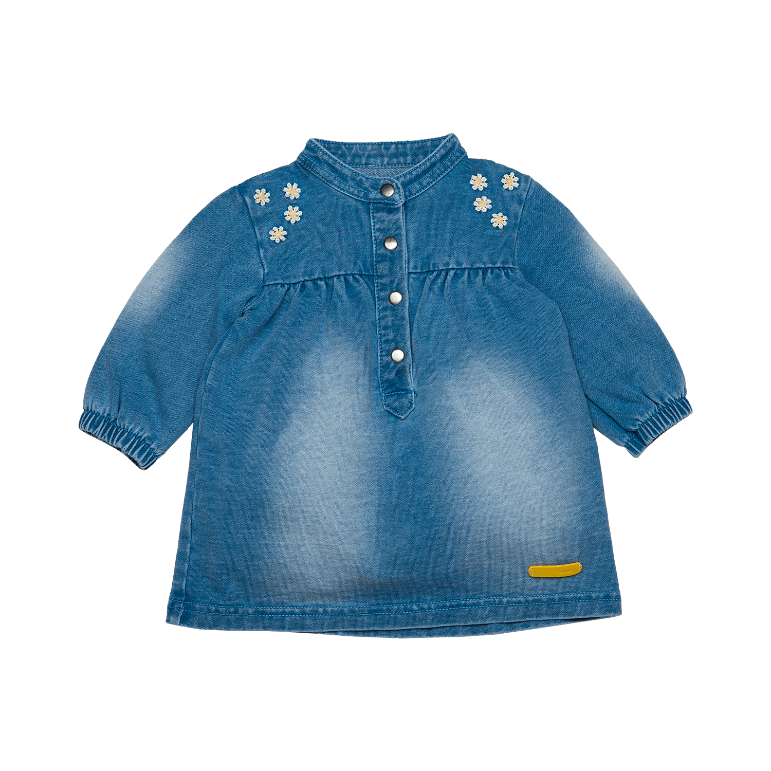 B.E.S.S. Dress Jog Denim Embroidery