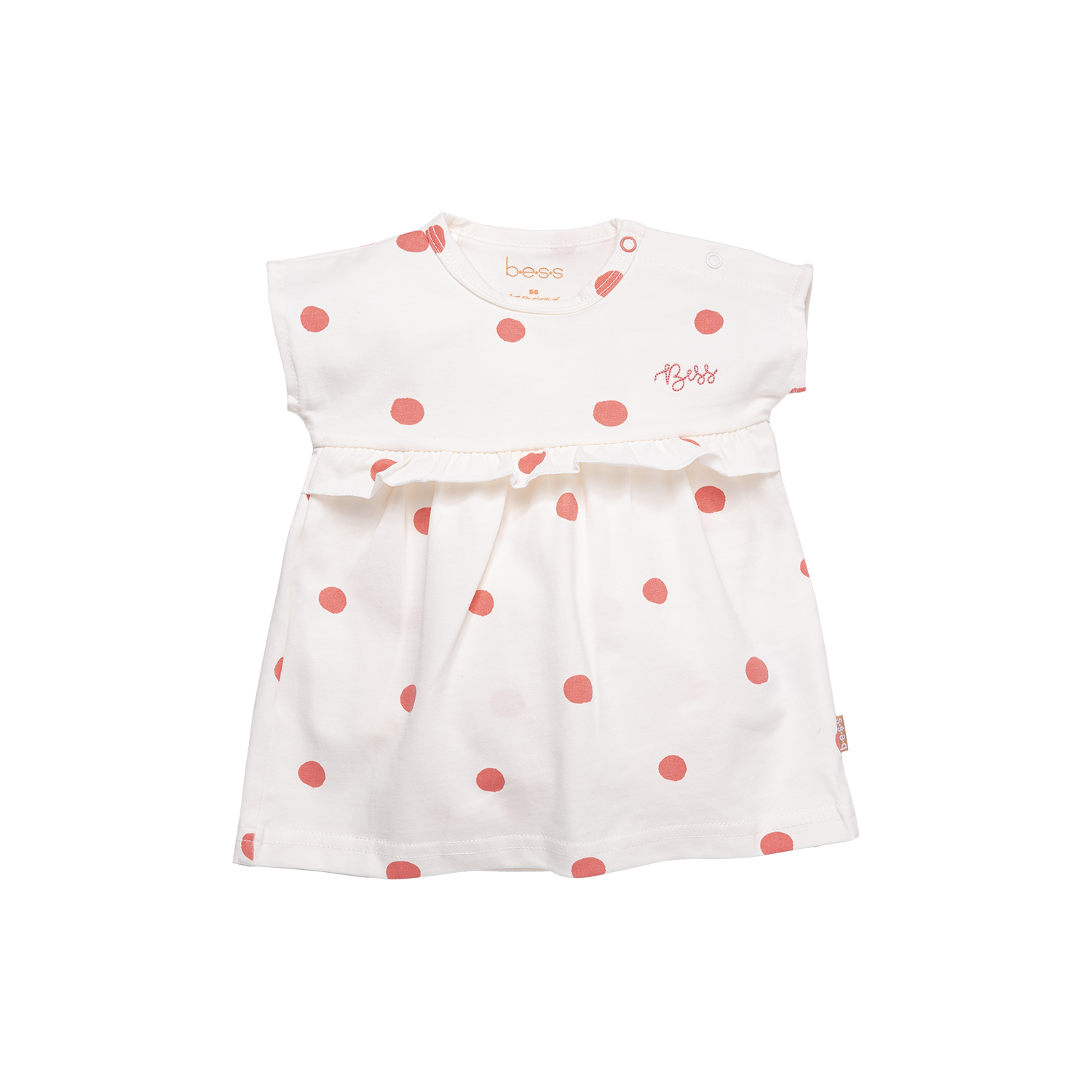 B.E.S.S. Dress sh.sl. Dots
