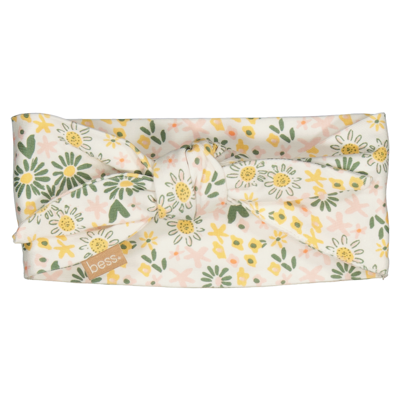B.E.S.S. Headband AOP Flowers - Bubbles & Bo