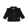 B.E.S.S. Jacket Denim/Teddy Ruffles - Bubbles & Bo