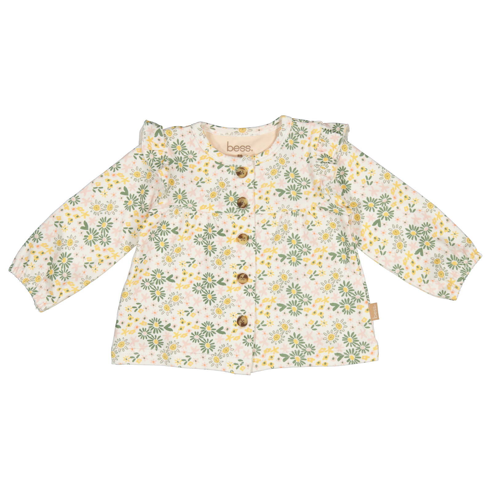 B.E.S.S. Longsleeve AOP Flowers
