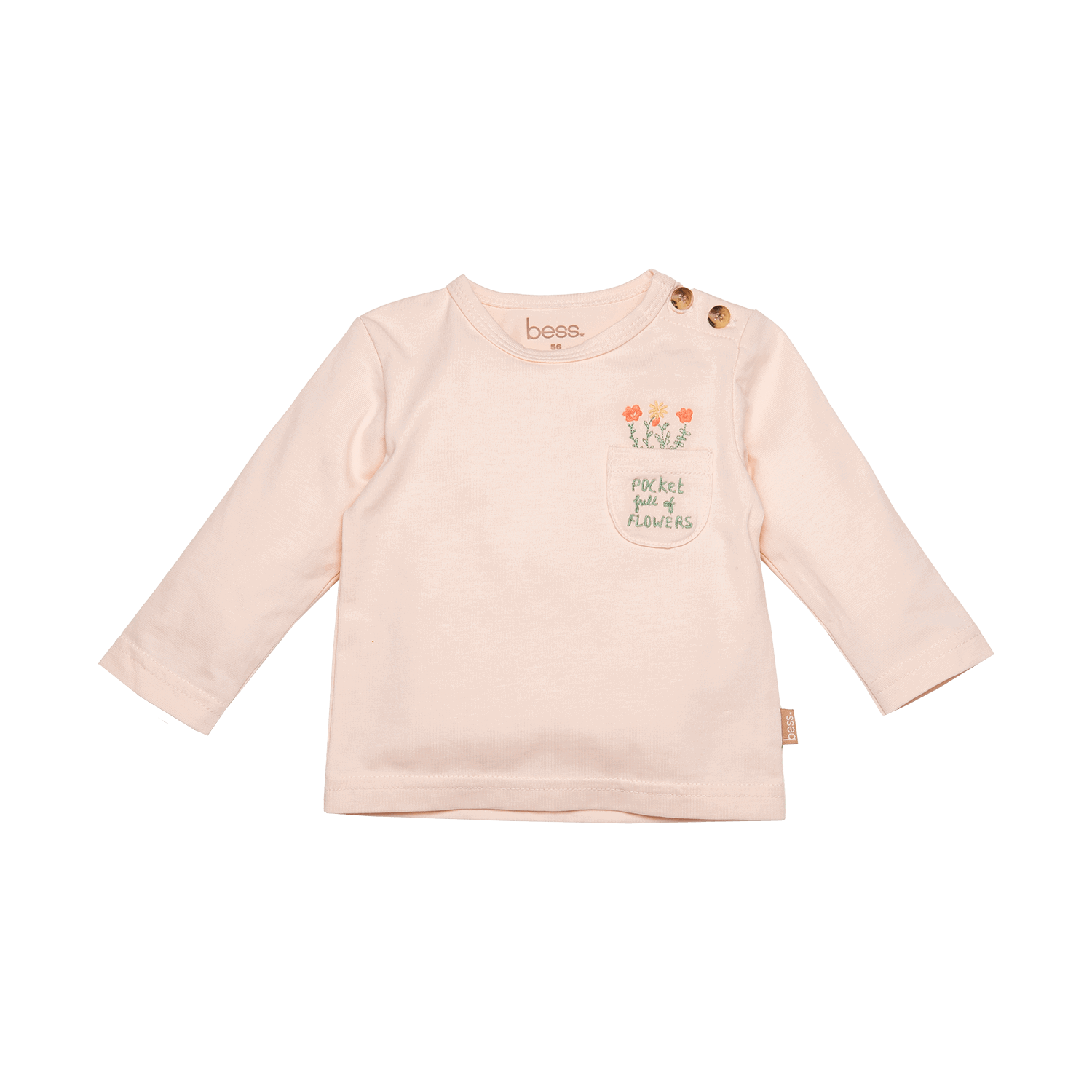 B.E.S.S. Longsleeve Pocket Flowers