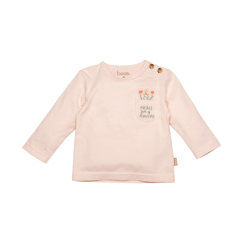 B.E.S.S. Longsleeve Pocket Flowers - Bubbles & Bo