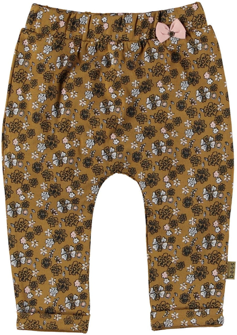 B.E.S.S. Pants AOP Flower - Bubbles & Bo