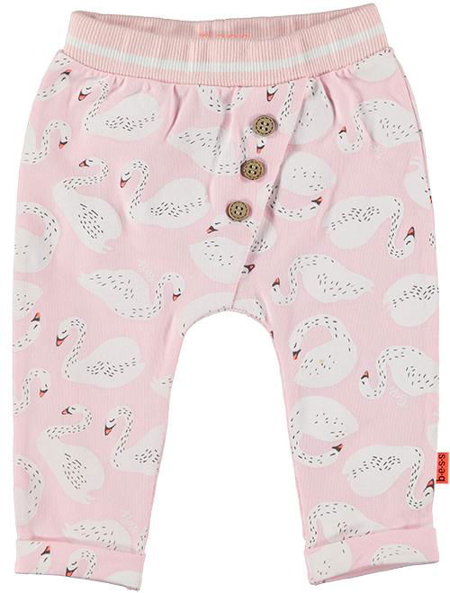 B.E.S.S. Pants AOP Swan