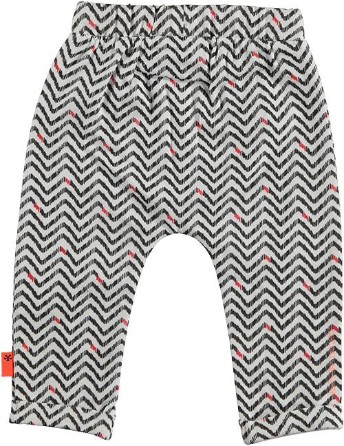 B.E.S.S. Pants AOP Zigzag - Bubbles & Bo