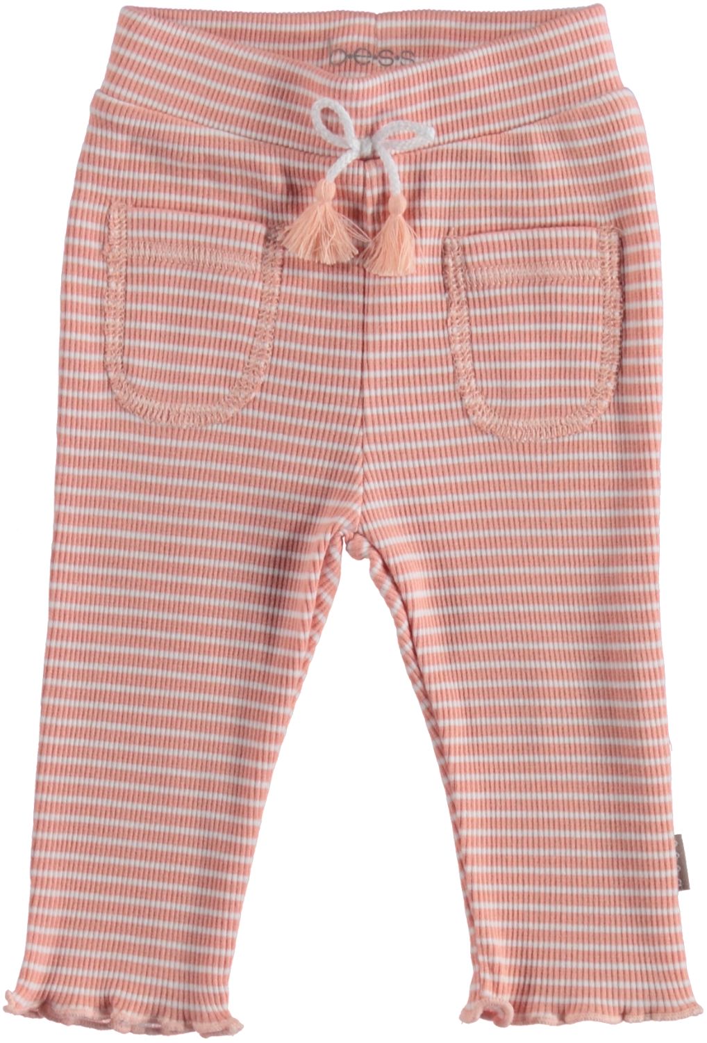 B.E.S.S. Pants Rib Striped