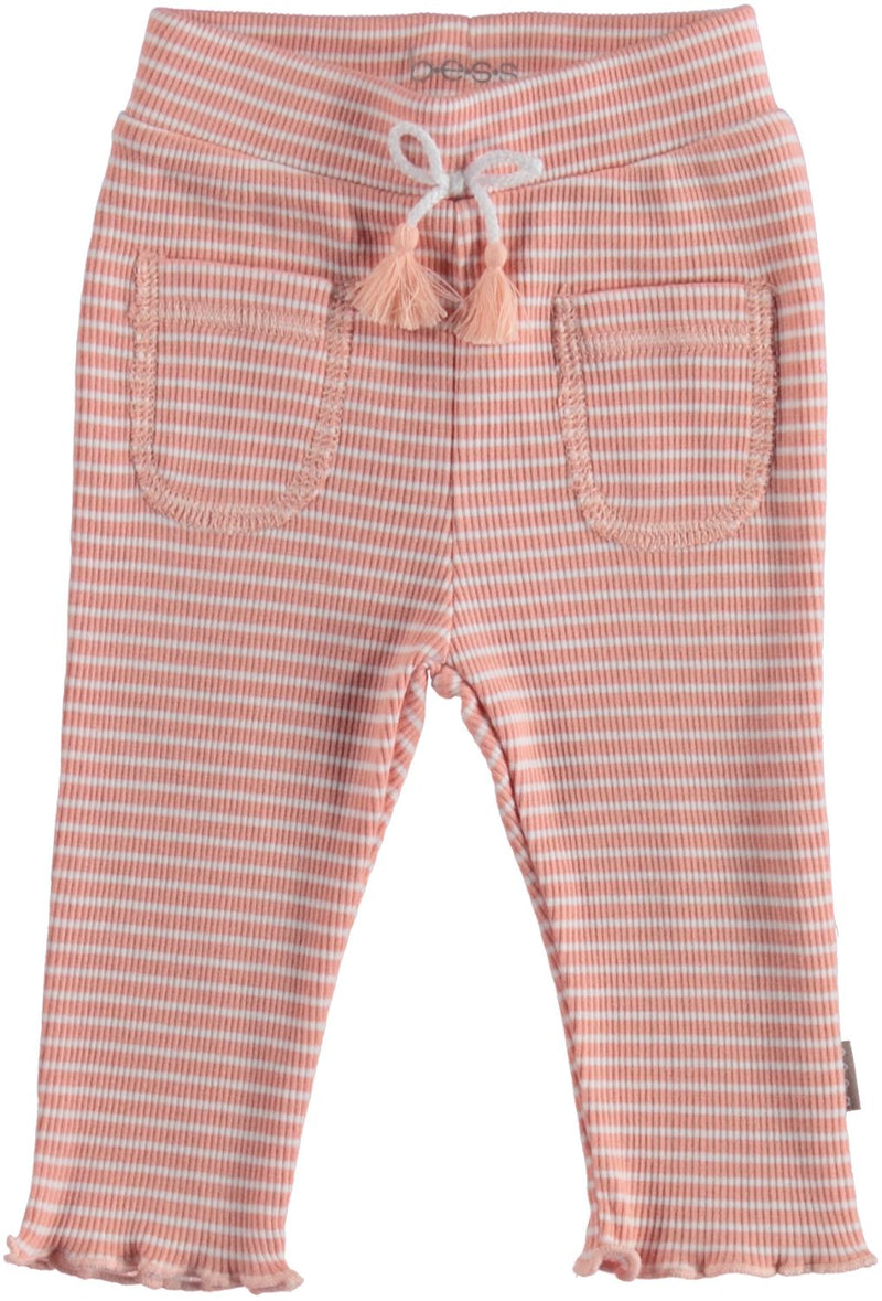 B.E.S.S. Pants Rib Striped - Bubbles & Bo