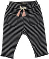 B.E.S.S. Pants Striped Bow - Bubbles & Bo