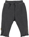 B.E.S.S. Pants Striped Bow - Bubbles & Bo