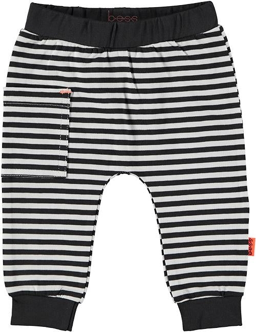 B.E.S.S. Pants Striped Sidepocket - Bubbles & Bo