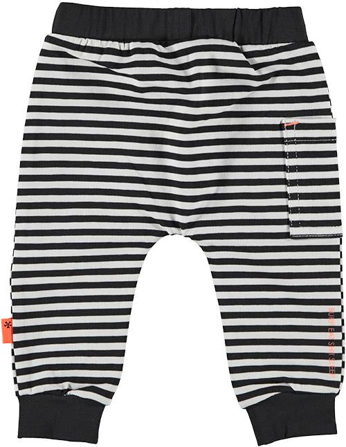 B.E.S.S. Pants Striped Sidepocket - Bubbles & Bo