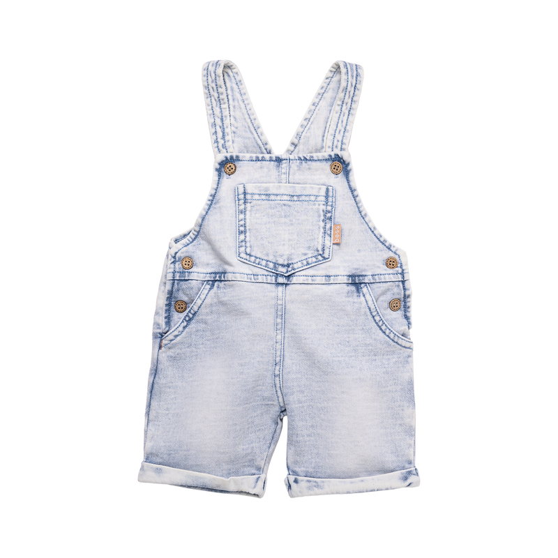B.E.S.S. Salopette Short Jogdenim - Bubbles & Bo