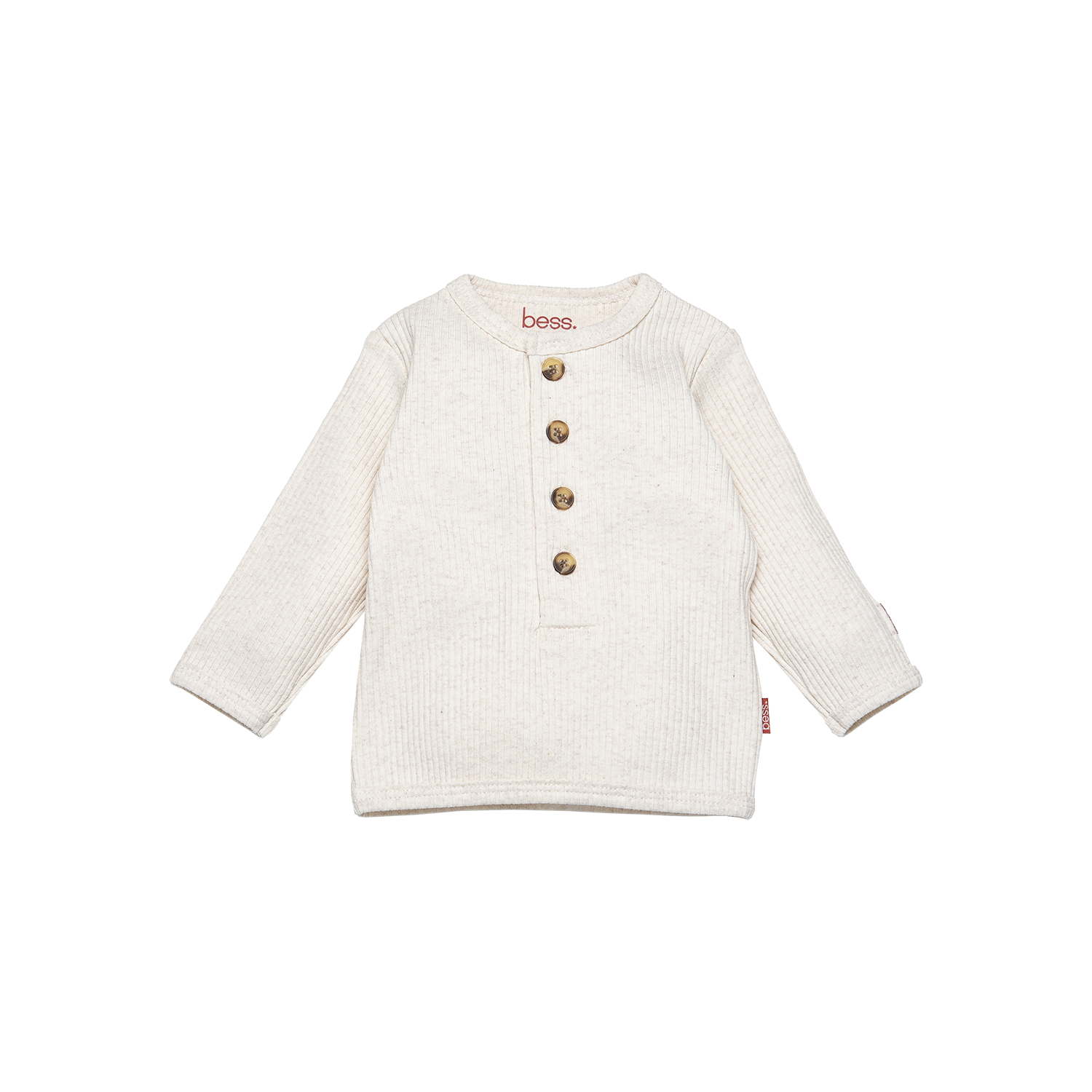 B.E.S.S. Shirt Henley Rib