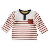 B.E.S.S. Shirt Henley l.sl. Striped - Bubbles & Bo