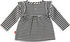 B.E.S.S. Shirt Longsleeve Ruffle Striped - Bubbles & Bo