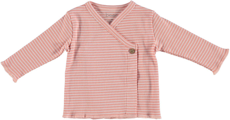 B.E.S.S. Shirt Wrap Rib Striped - Bubbles & Bo
