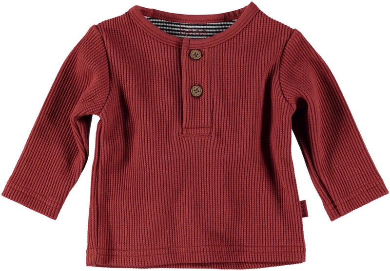 B.E.S.S. Shirt l.sl. Henley - Bubbles & Bo