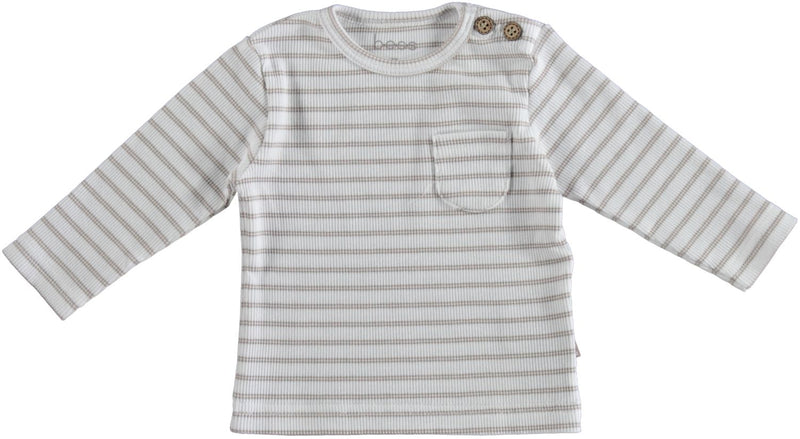 B.E.S.S. Shirt l.sl. Rib Striped - Bubbles & Bo