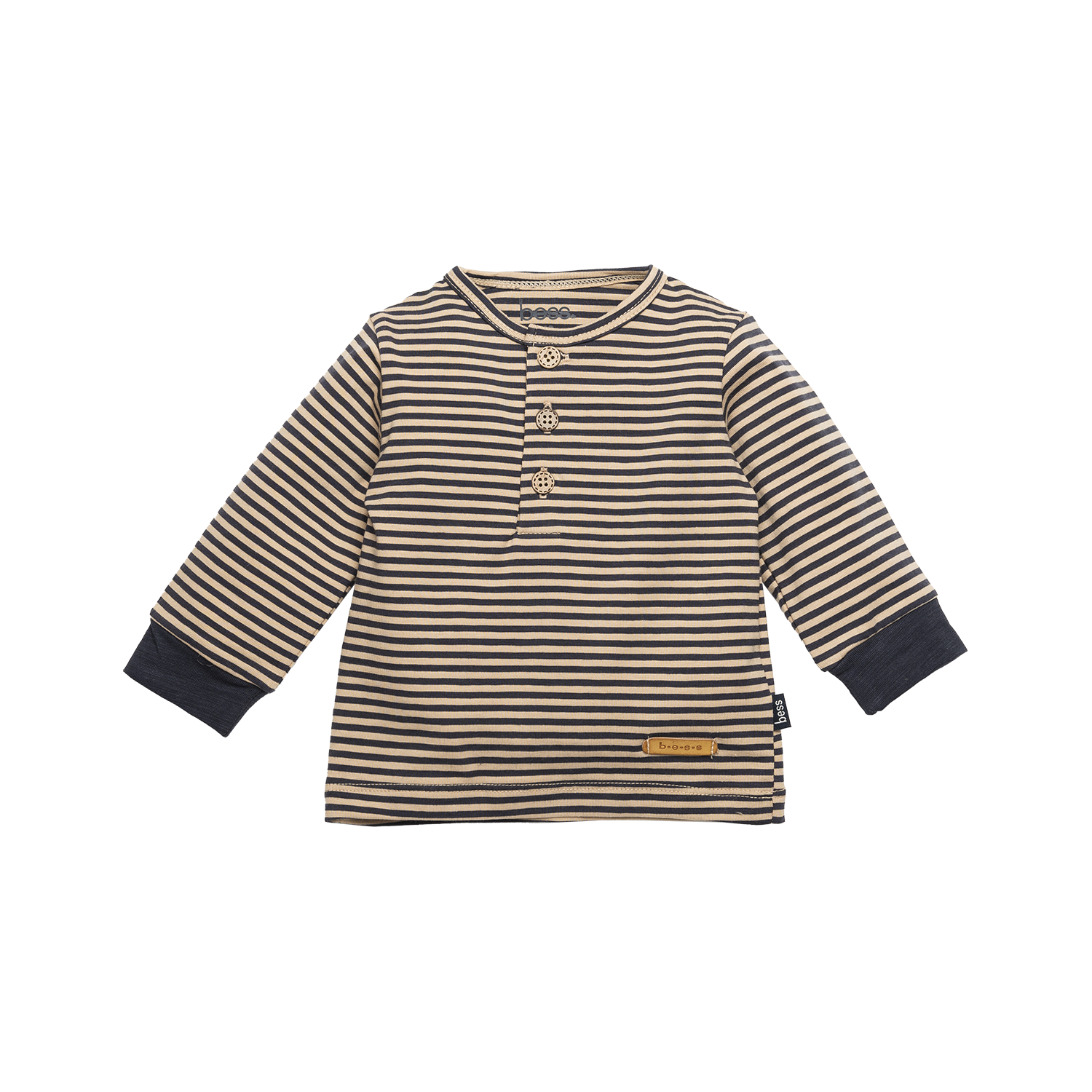 B.E.S.S. Shirt l.sl. Striped