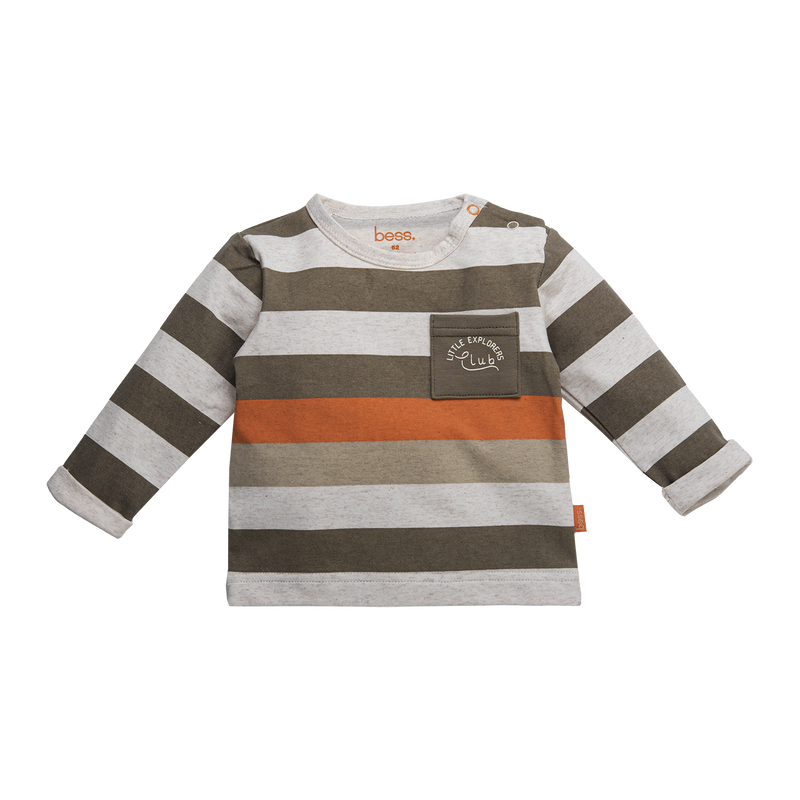 B.E.S.S. Shirt l.sl. Striped - Bubbles & Bo