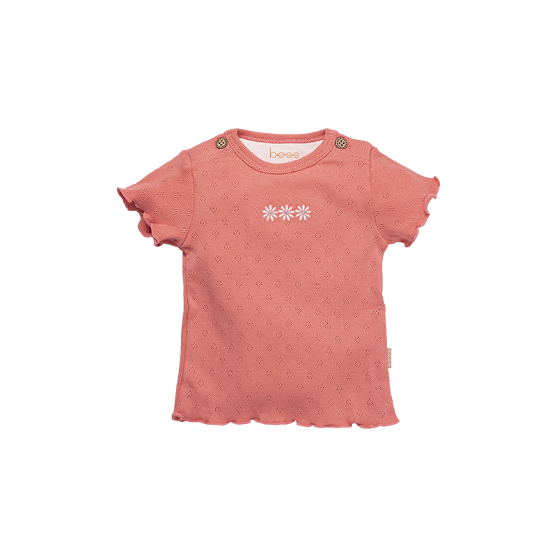 B.E.S.S. Shirt sh.sl. Ajour - Bubbles & Bo