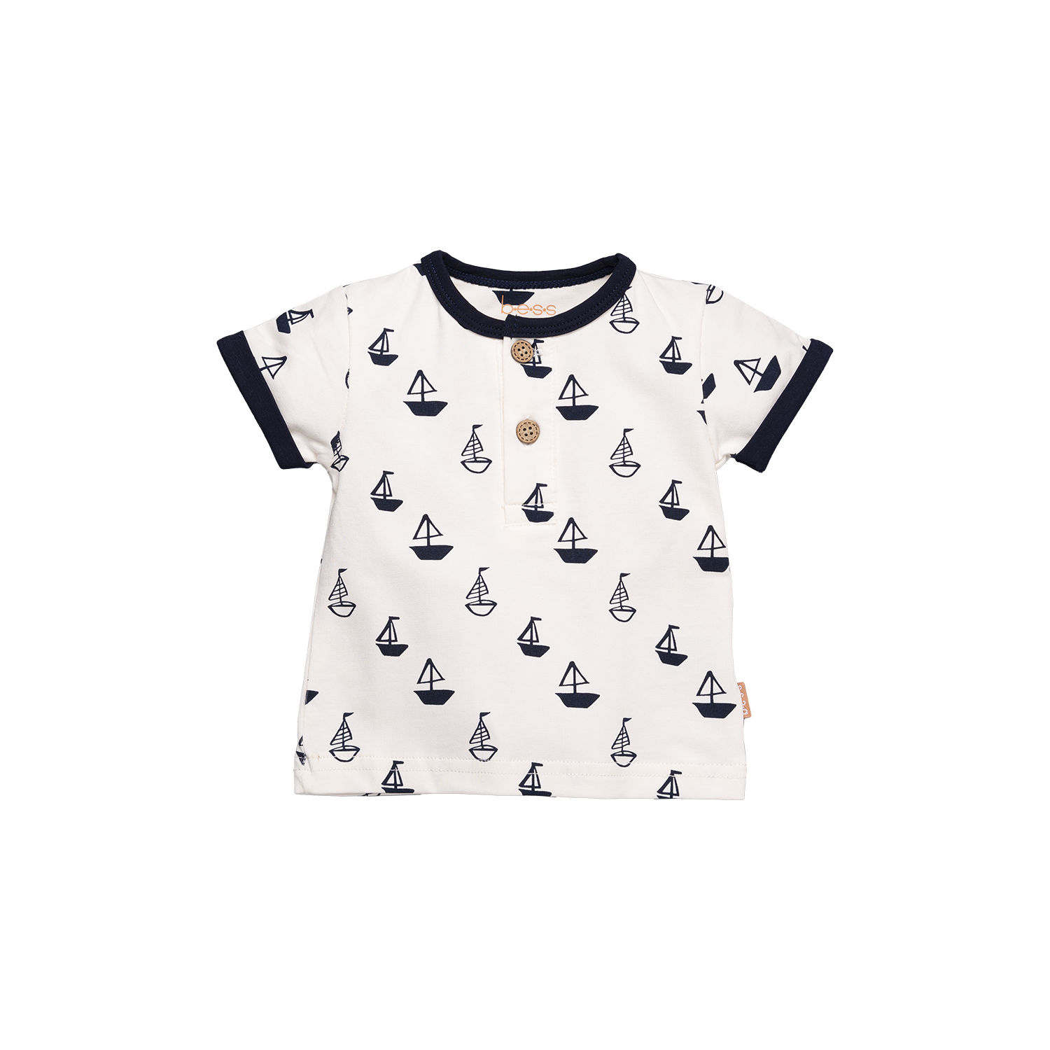 B.E.S.S. Shirt sh.sl. Boats
