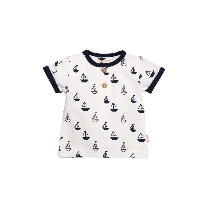 B.E.S.S. Shirt sh.sl. Boats - Bubbles & Bo