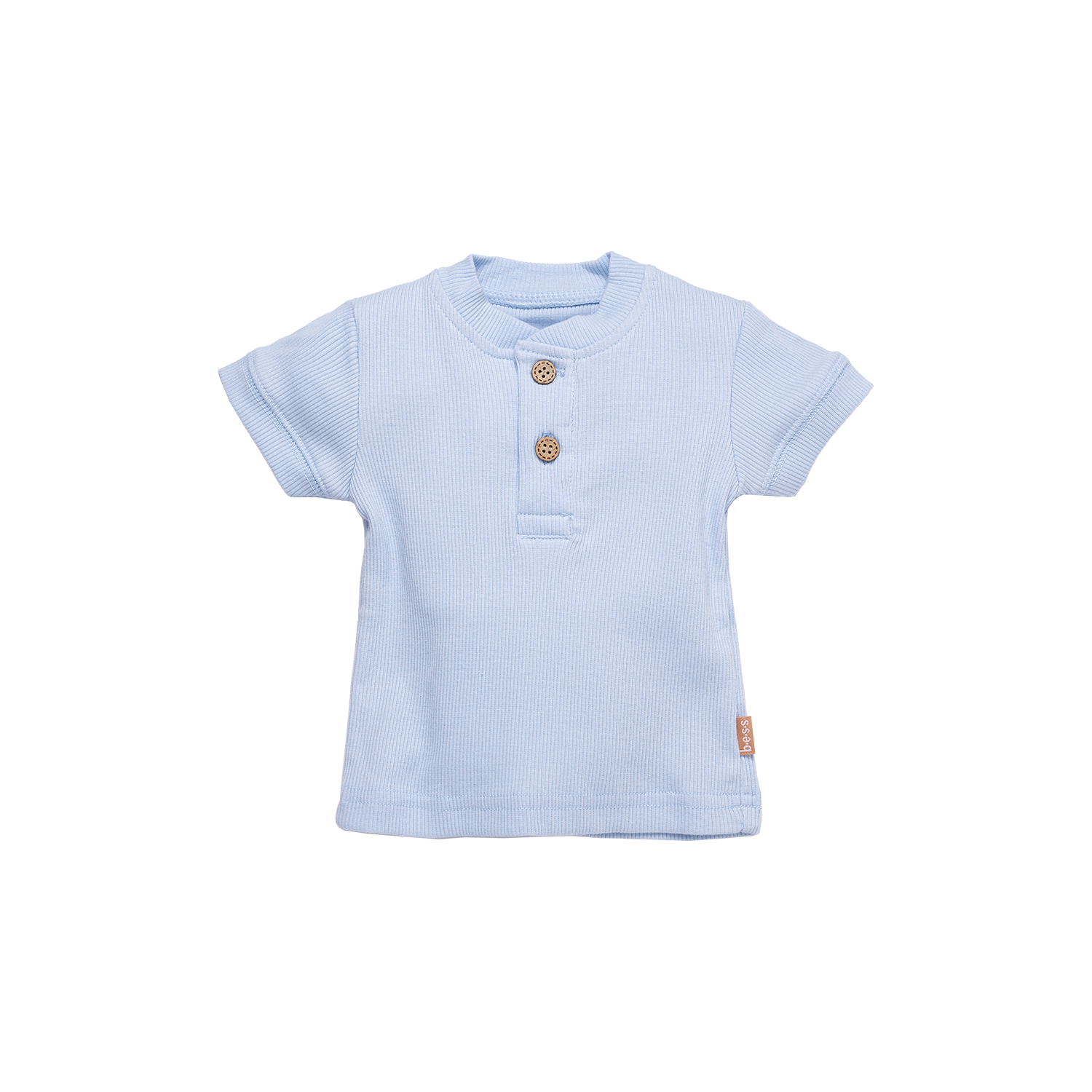 B.E.S.S. Shirt sh.sl. Rib