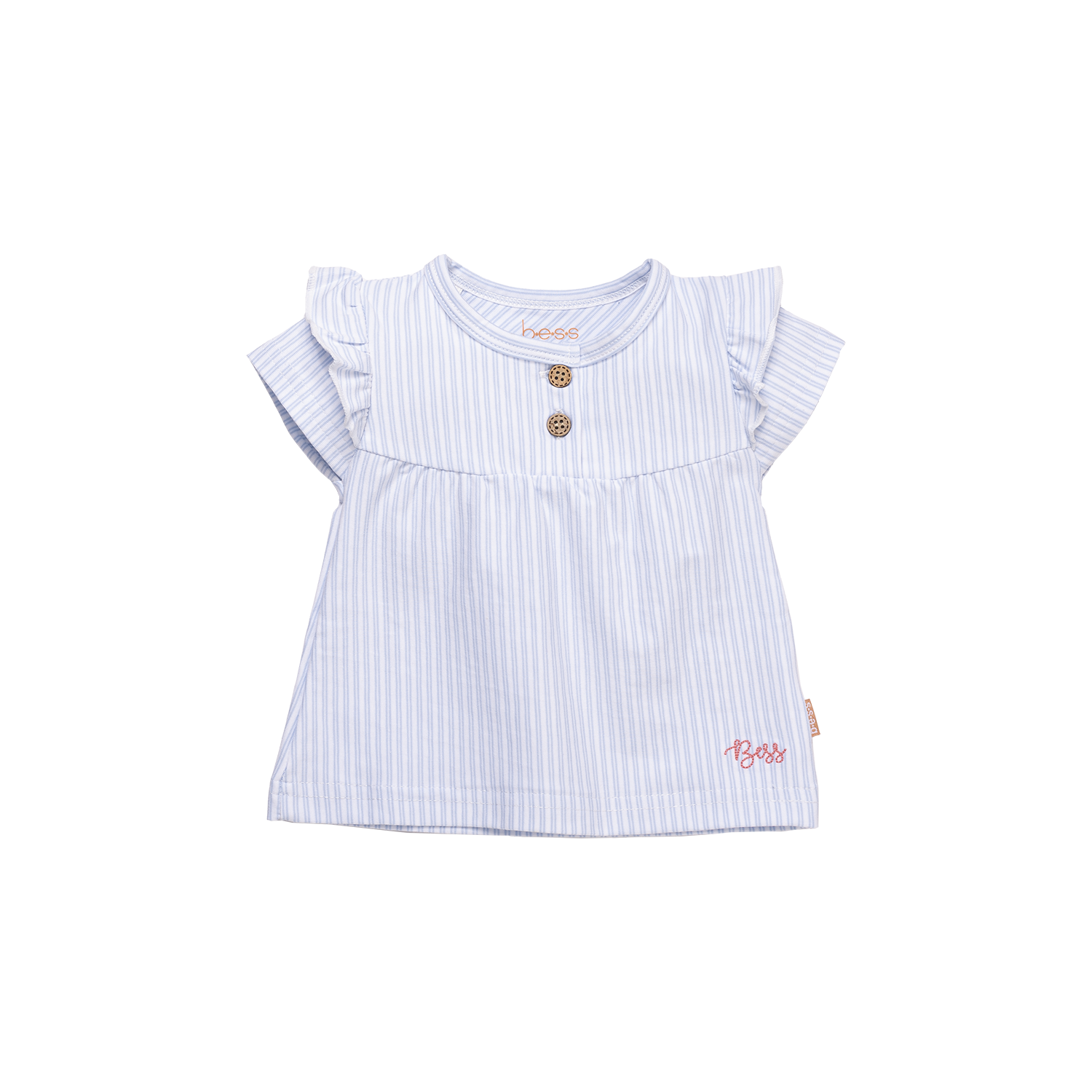 B.E.S.S. Shirt sh.sl. Striped