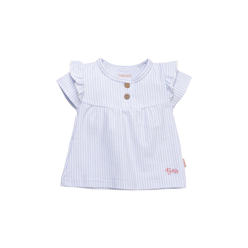 B.E.S.S. Shirt sh.sl. Striped - Bubbles & Bo