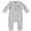B.E.S.S. Suit Henley Striped - Bubbles & Bo