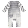 B.E.S.S. Suit Henley Striped - Bubbles & Bo