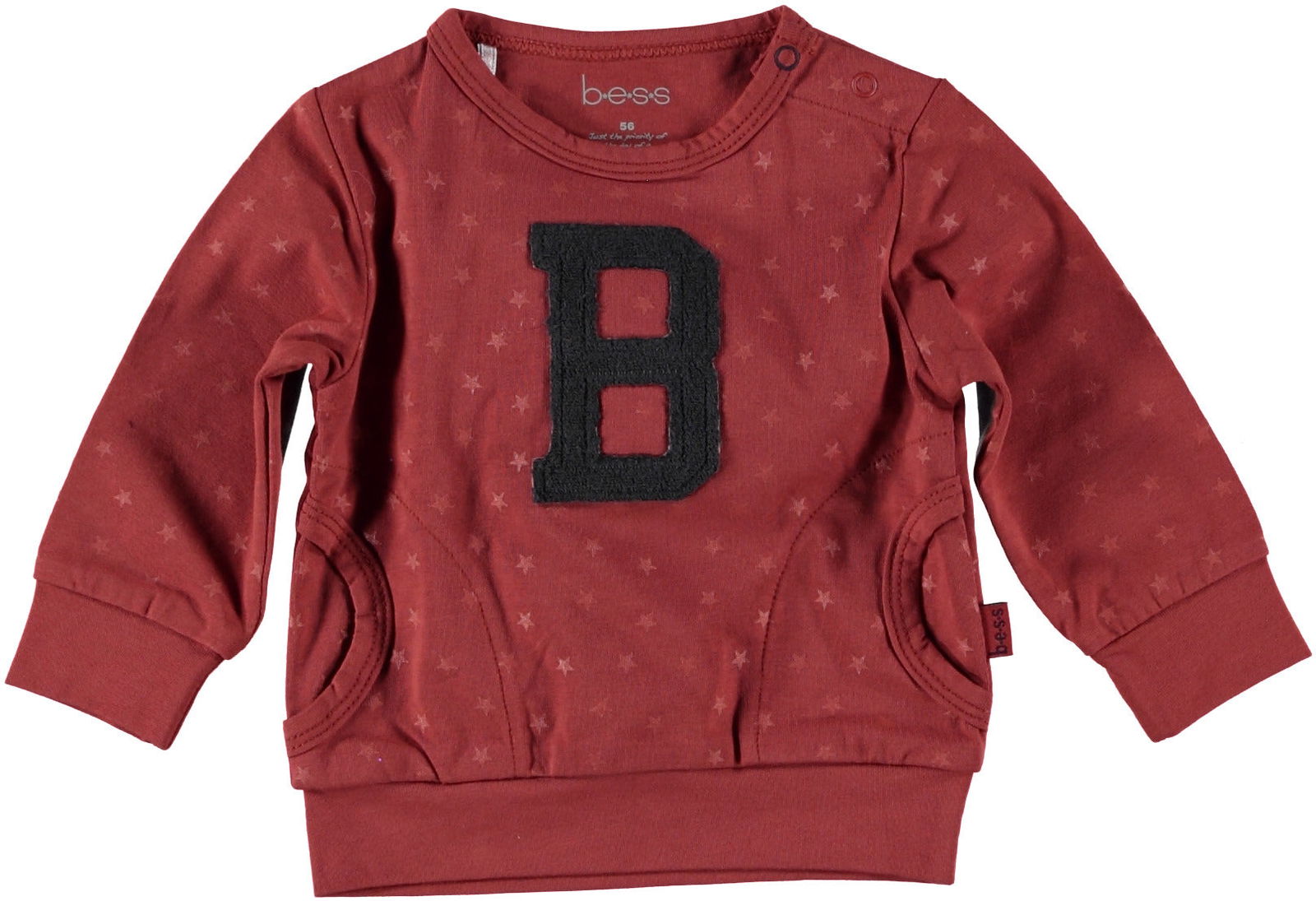 B.E.S.S. Sweater AOP Stars
