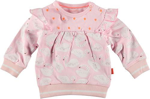 B.E.S.S. Sweater Ruffle Swan - Bubbles & Bo