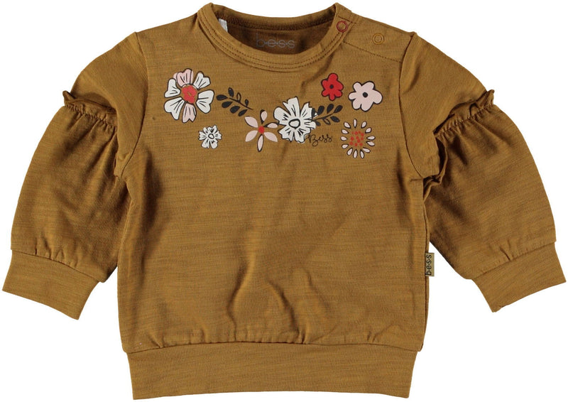B.E.S.S. Sweater l.sl. Flowers - Bubbles & Bo