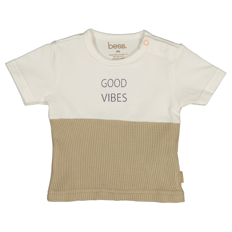 B.E.S.S. T-shirt Good Vibes - Bubbles & Bo