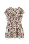 Meisjes Dress SS Bejis van Baje Studio in de kleur Animal AOP in maat 134-140.