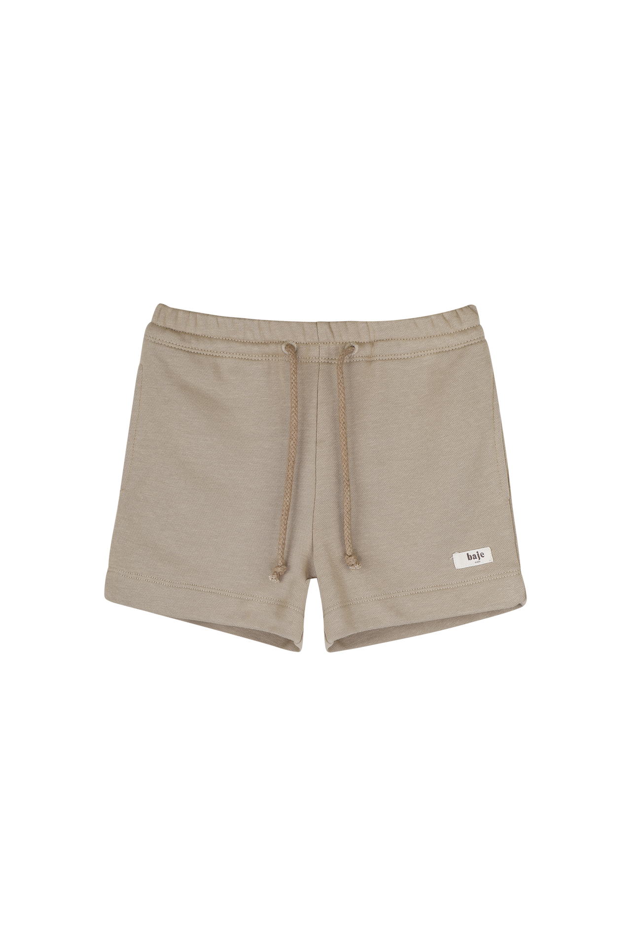 Jongens Shorts Hernani van Baje Studio in de kleur Taupe cafe in maat 134-140.